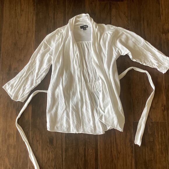 a.n.a. Knit Tie Front Cardigan - Picture 3 of 6